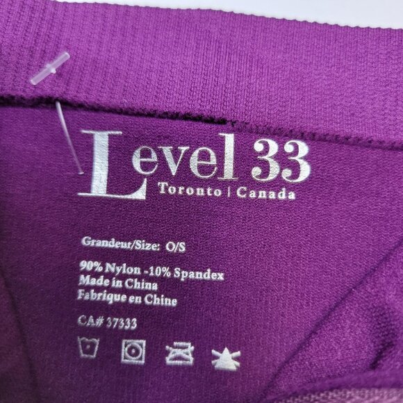 PURPLE Padded Tube Top Zippered Bandeau One Size - New - Picture 7 of 11